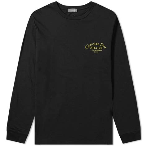 dior devore shirt black|christian dior long sleeve shirts.